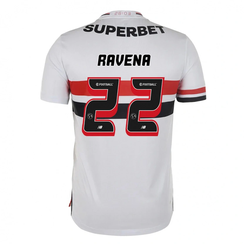Danxen Dětské Ravena #22 Černá Červená Domů Hráčské Dresy 2025/26 Dres