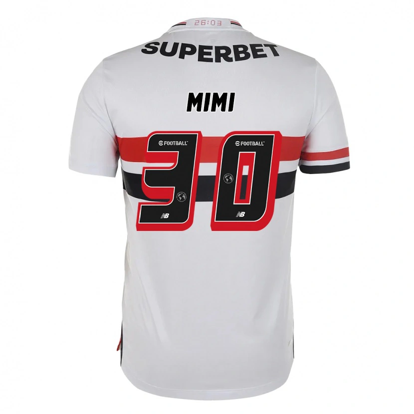 Danxen Dětské Mimi #30 Černá Červená Domů Hráčské Dresy 2025/26 Dres