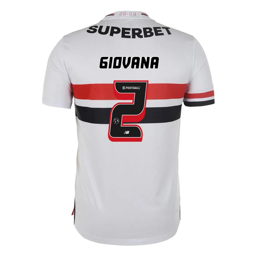 Danxen Dětské Giovana #2 Černá Červená Domů Hráčské Dresy 2025/26 Dres