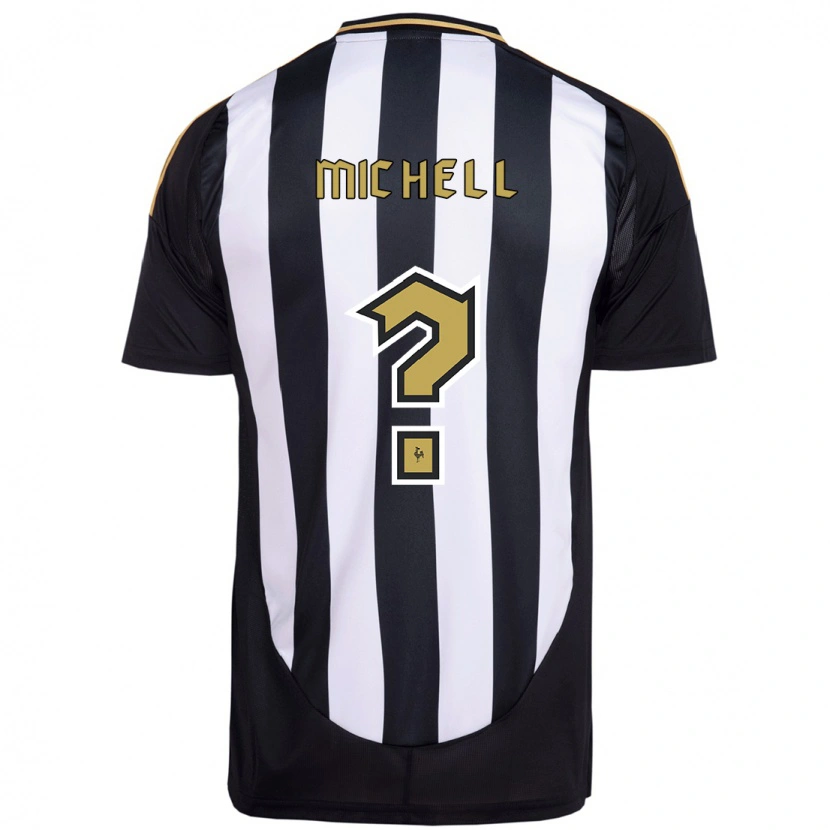 Danxen Dětské Victor Michell #0 Bílá Černá Domů Hráčské Dresy 2025/26 Dres