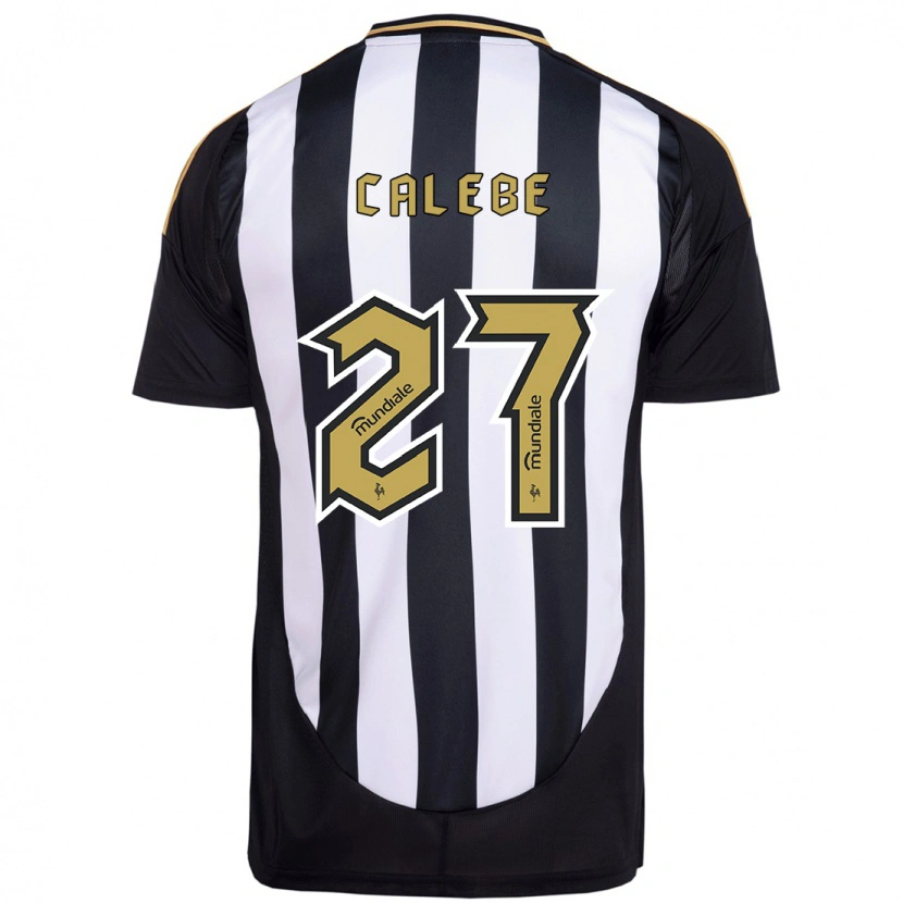 Danxen Dětské Calebe #27 Bílá Černá Domů Hráčské Dresy 2025/26 Dres