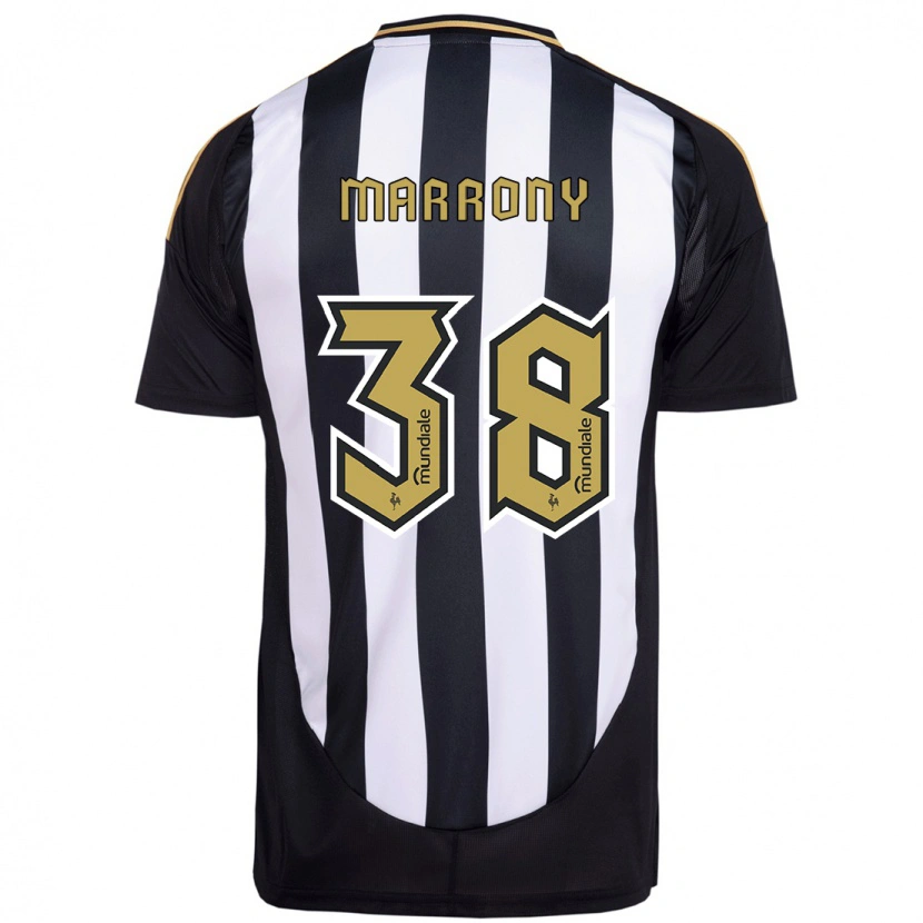Danxen Dětské Marrony #38 Bílá Černá Domů Hráčské Dresy 2025/26 Dres
