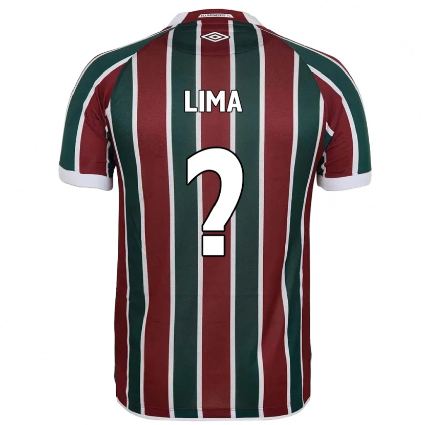 Danxen Dětské Daniel Lima #0 Bílá Zelená Vínová Domů Hráčské Dresy 2025/26 Dres
