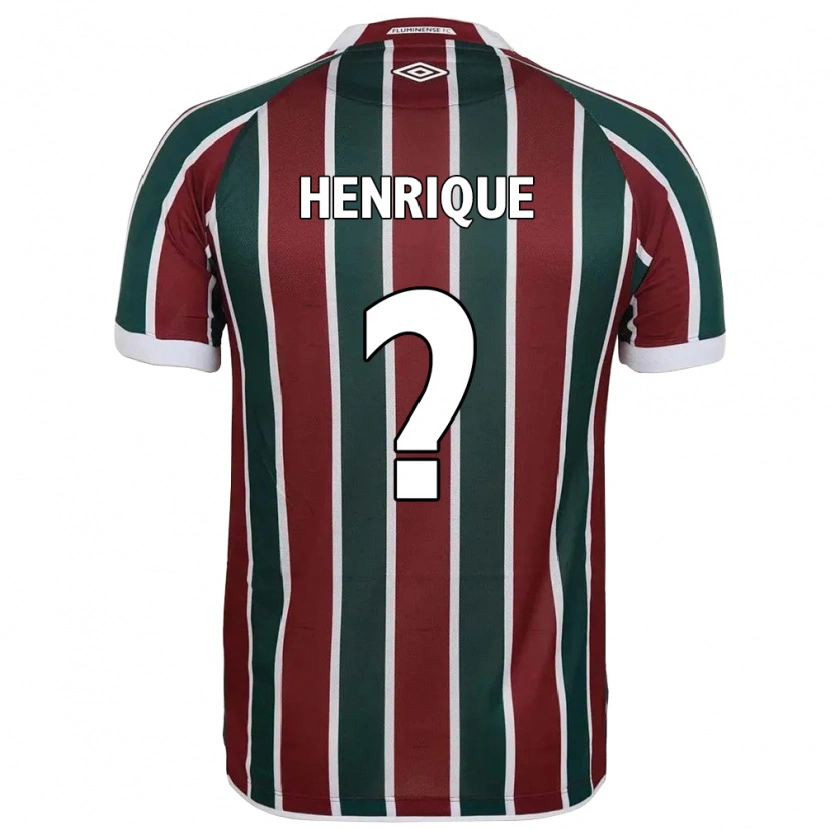 Danxen Dětské Henrique #0 Bílá Zelená Vínová Domů Hráčské Dresy 2025/26 Dres