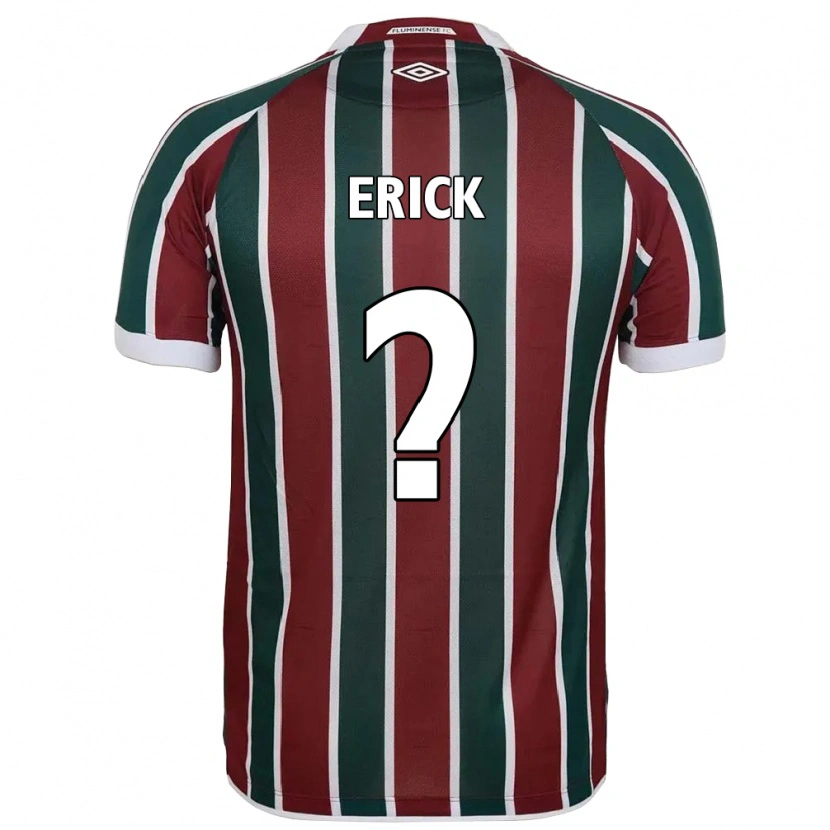 Danxen Dětské Erick #0 Bílá Zelená Vínová Domů Hráčské Dresy 2025/26 Dres