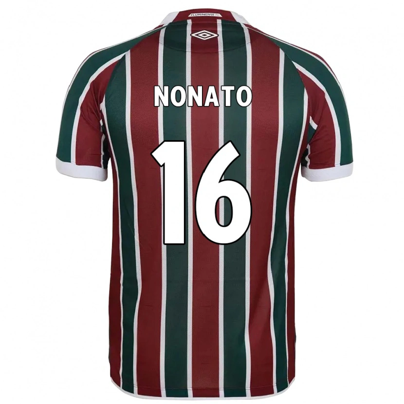 Danxen Dětské Nonato #16 Bílá Zelená Vínová Domů Hráčské Dresy 2025/26 Dres