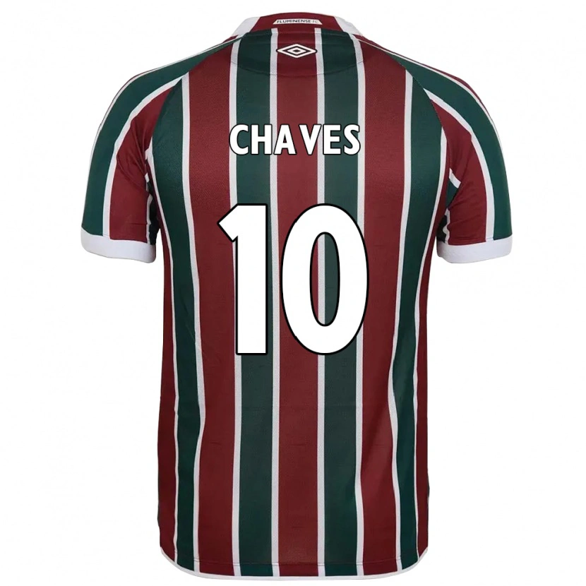 Danxen Dětské Carol Chaves #10 Bílá Zelená Vínová Domů Hráčské Dresy 2025/26 Dres