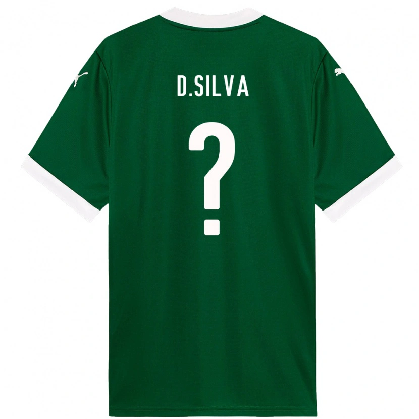 Danxen Dětské Daniel Silva #0 Bílá Zelená Domů Hráčské Dresy 2025/26 Dres