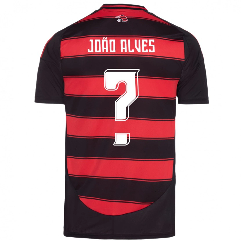 Danxen Dětské João Alves #0 Bílá Červená Domů Hráčské Dresy 2025/26 Dres