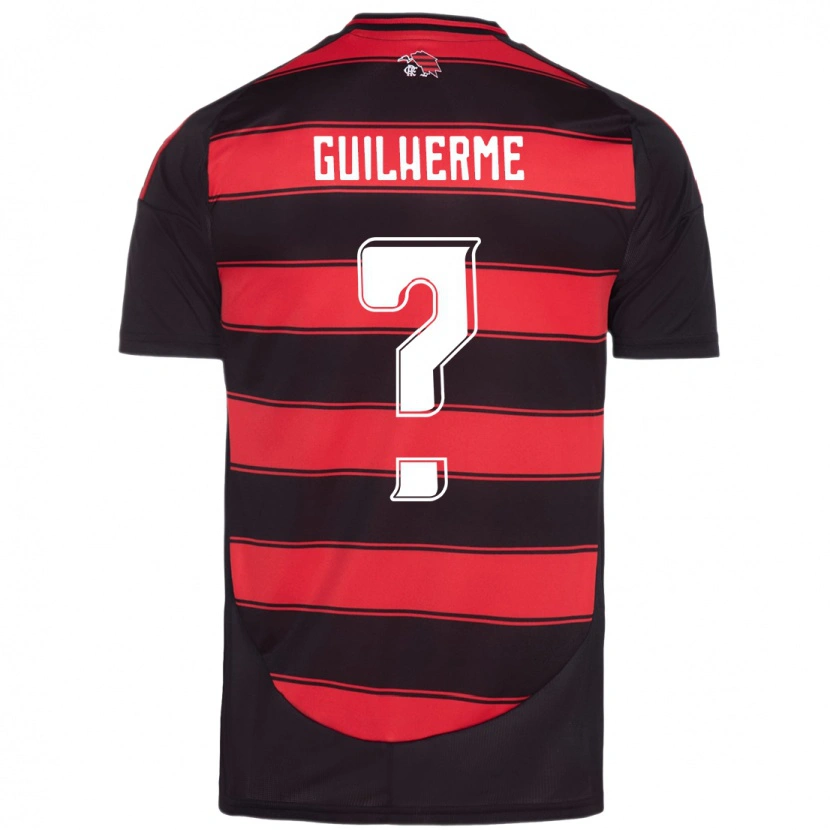 Danxen Dětské Guilherme Gomes #0 Bílá Červená Domů Hráčské Dresy 2025/26 Dres