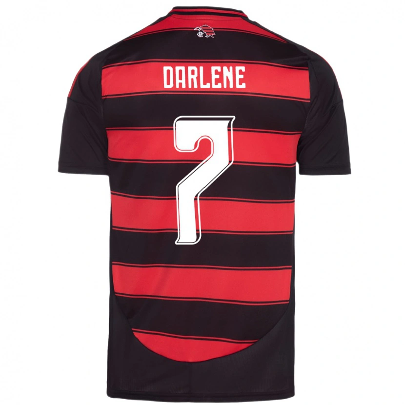 Danxen Dětské Darlene #7 Bílá Červená Domů Hráčské Dresy 2025/26 Dres