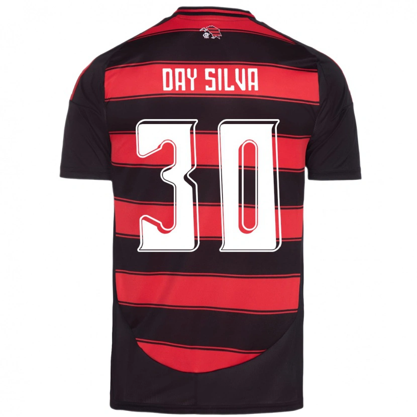 Danxen Dětské Day Silva #30 Bílá Červená Domů Hráčské Dresy 2025/26 Dres