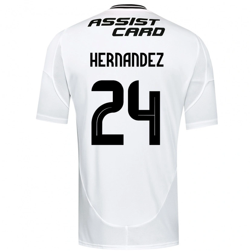 Danxen Dětské Leandro Hernández #24 Černá Bílá Domů Hráčské Dresy 2025/26 Dres