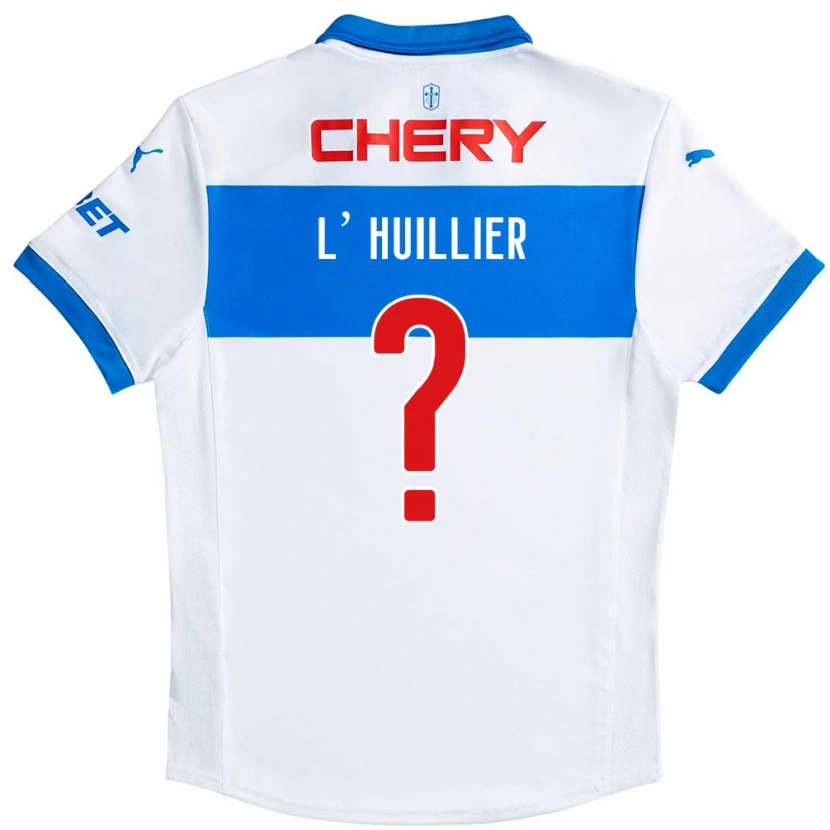 Danxen Dětské Nicolás L'huillier #0 Královská Modrá Bílá Domů Hráčské Dresy 2025/26 Dres