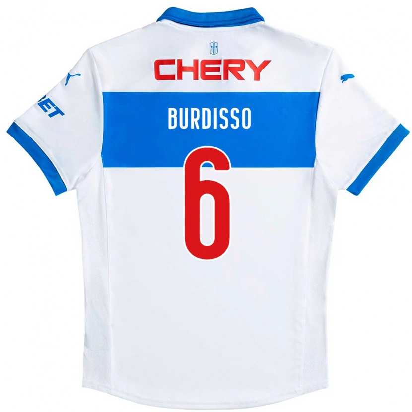 Danxen Dětské Guillermo Burdisso #6 Královská Modrá Bílá Domů Hráčské Dresy 2025/26 Dres