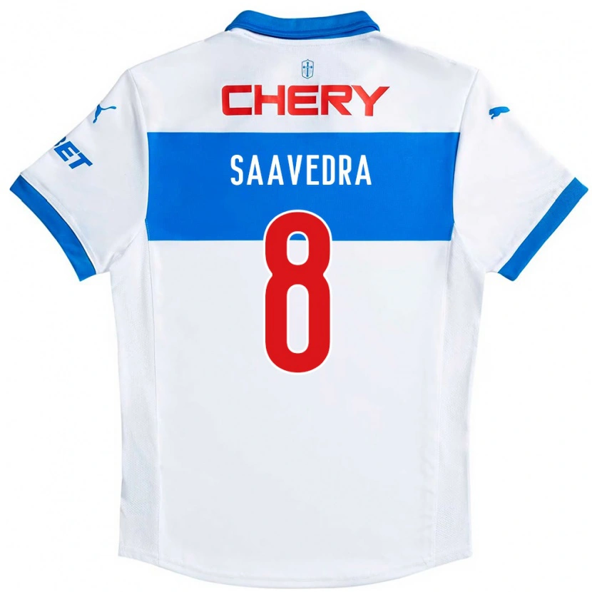 Danxen Dětské Ignacio Saavedra #8 Královská Modrá Bílá Domů Hráčské Dresy 2025/26 Dres