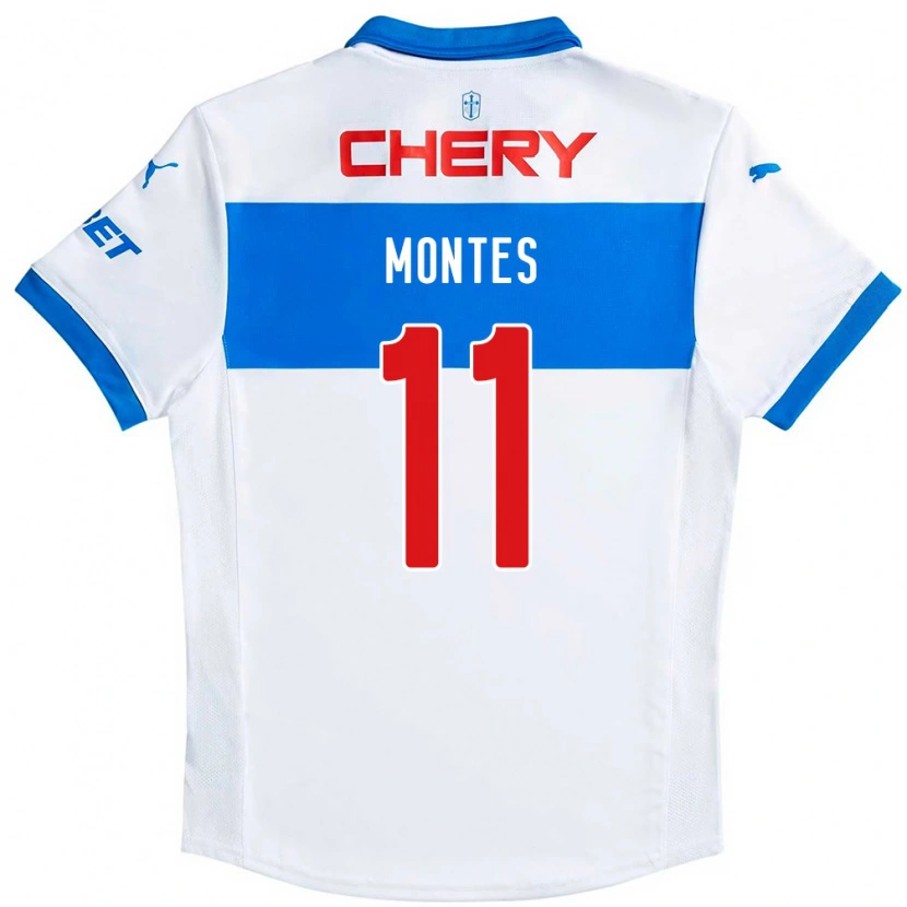 Danxen Dětské Clemente Montes #11 Královská Modrá Bílá Domů Hráčské Dresy 2025/26 Dres