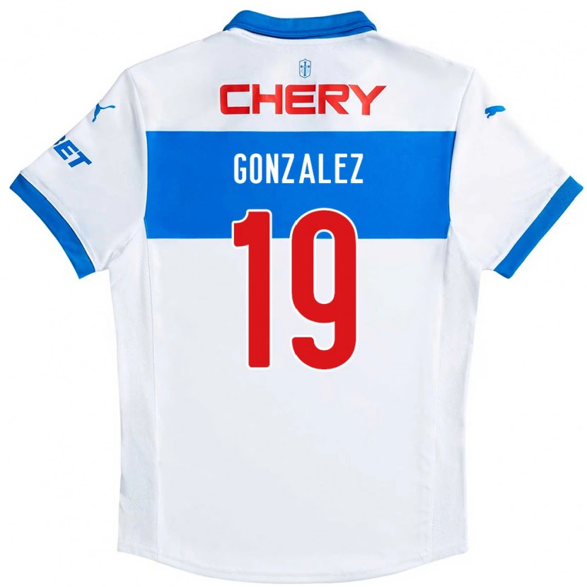 Danxen Dětské Bryan González #19 Královská Modrá Bílá Domů Hráčské Dresy 2025/26 Dres