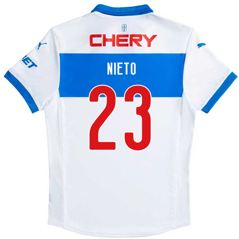 Danxen Dětské Byron Nieto #23 Královská Modrá Bílá Domů Hráčské Dresy 2025/26 Dres