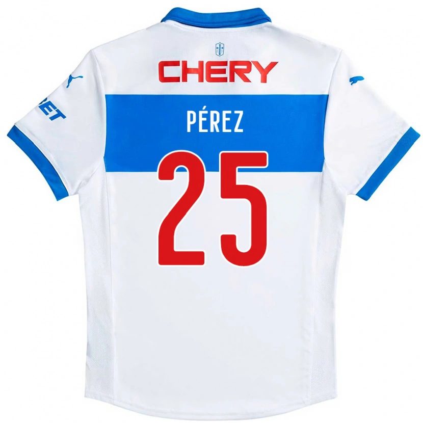Danxen Dětské Sebastián Pérez #25 Královská Modrá Bílá Domů Hráčské Dresy 2025/26 Dres