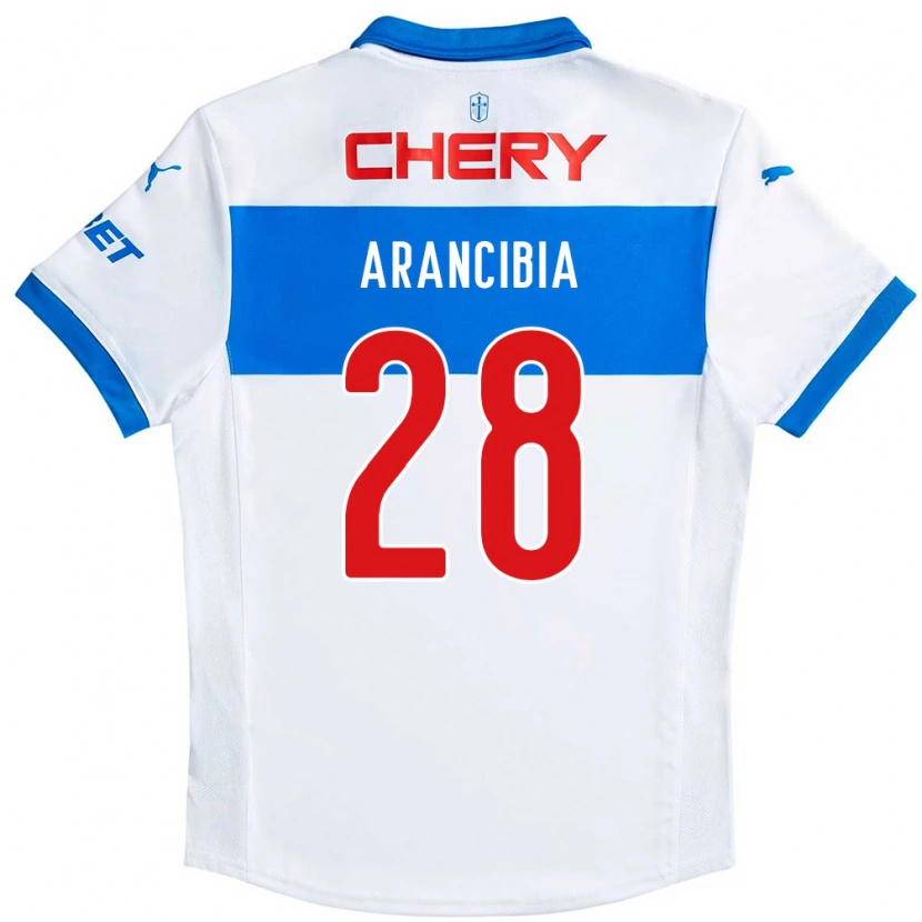 Danxen Dětské Francisco Arancibia #28 Královská Modrá Bílá Domů Hráčské Dresy 2025/26 Dres