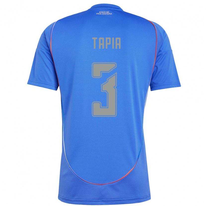Danxen Dětské Ignacio Tapia #3 Oranžová Červená Domů Hráčské Dresy 2025/26 Dres