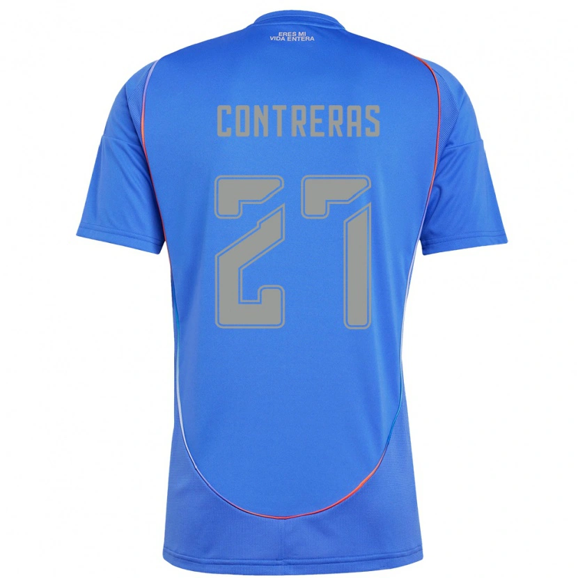 Danxen Dětské Rodrigo Contreras #27 Oranžová Červená Domů Hráčské Dresy 2025/26 Dres