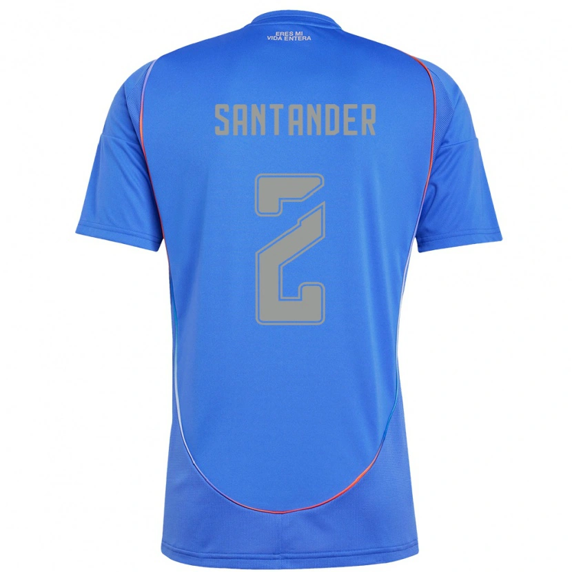 Danxen Dětské Constanza Santander #2 Oranžová Červená Domů Hráčské Dresy 2025/26 Dres