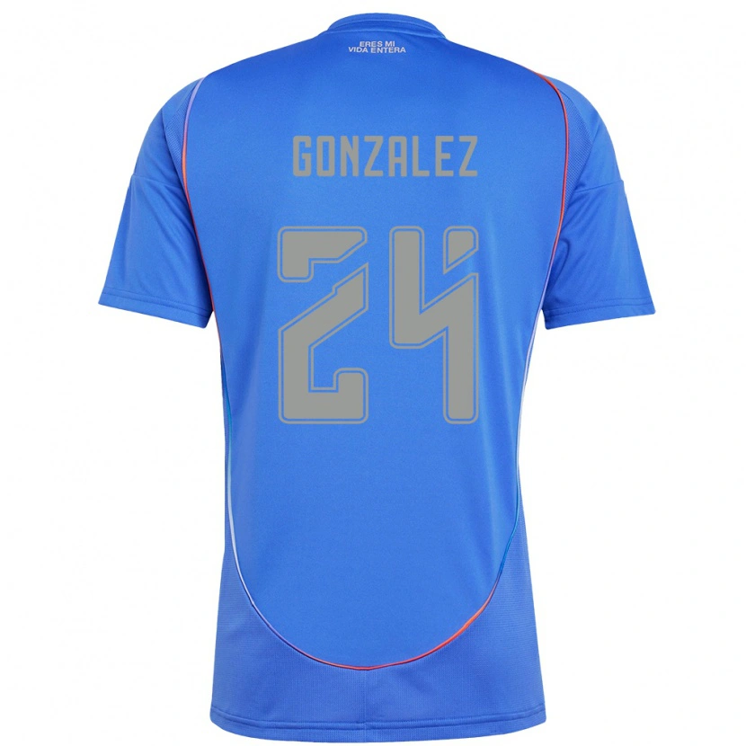 Danxen Dětské Emma González #24 Oranžová Červená Domů Hráčské Dresy 2025/26 Dres