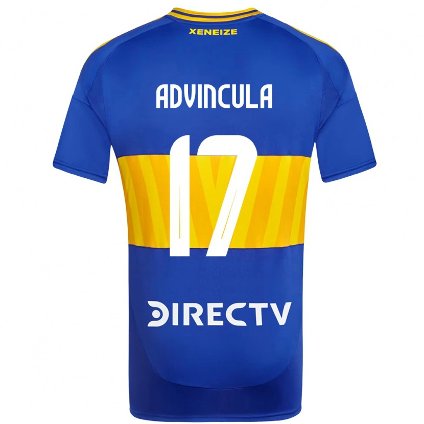 Danxen Dětské Luis Advíncula #17 Bílá Modrá Domů Hráčské Dresy 2025/26 Dres