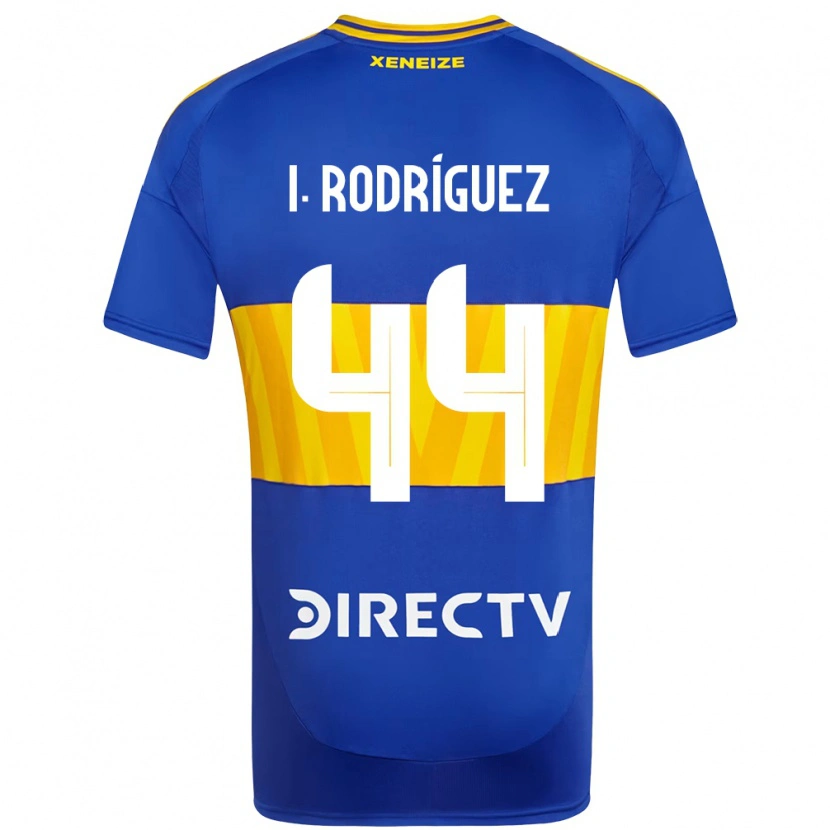 Danxen Dětské Ignacio Rodríguez #44 Bílá Modrá Domů Hráčské Dresy 2025/26 Dres