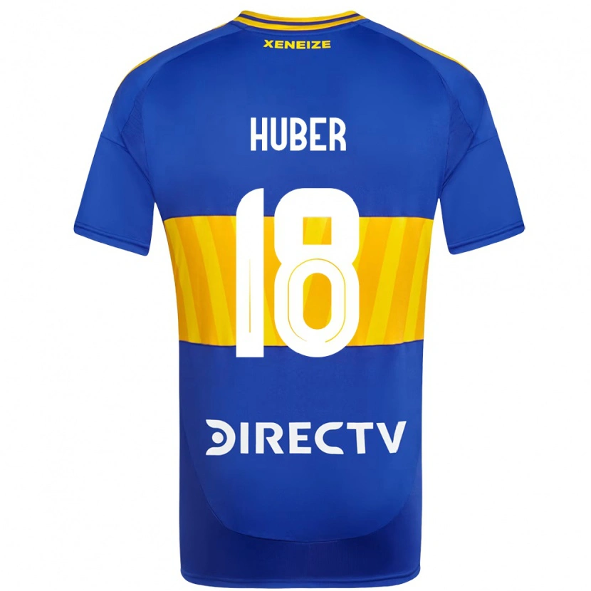 Danxen Dětské Clarisa Huber #18 Bílá Modrá Domů Hráčské Dresy 2025/26 Dres