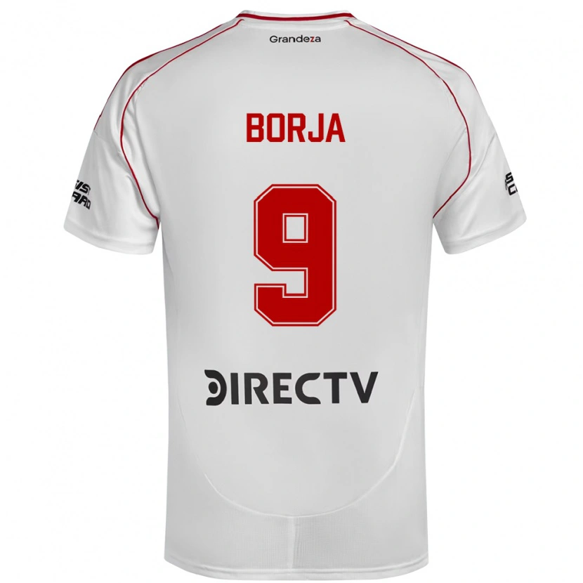 Danxen Dětské Miguel Borja #9 Burgundská Purpurová Domů Hráčské Dresy 2025/26 Dres