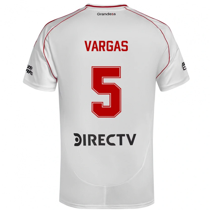 Danxen Dětské Agustina Vargas #5 Burgundská Purpurová Domů Hráčské Dresy 2025/26 Dres
