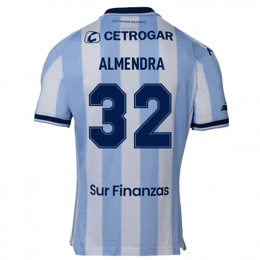 Danxen Dětské Agustín Almendra #32 Tmavě Modrá Domů Hráčské Dresy 2025/26 Dres