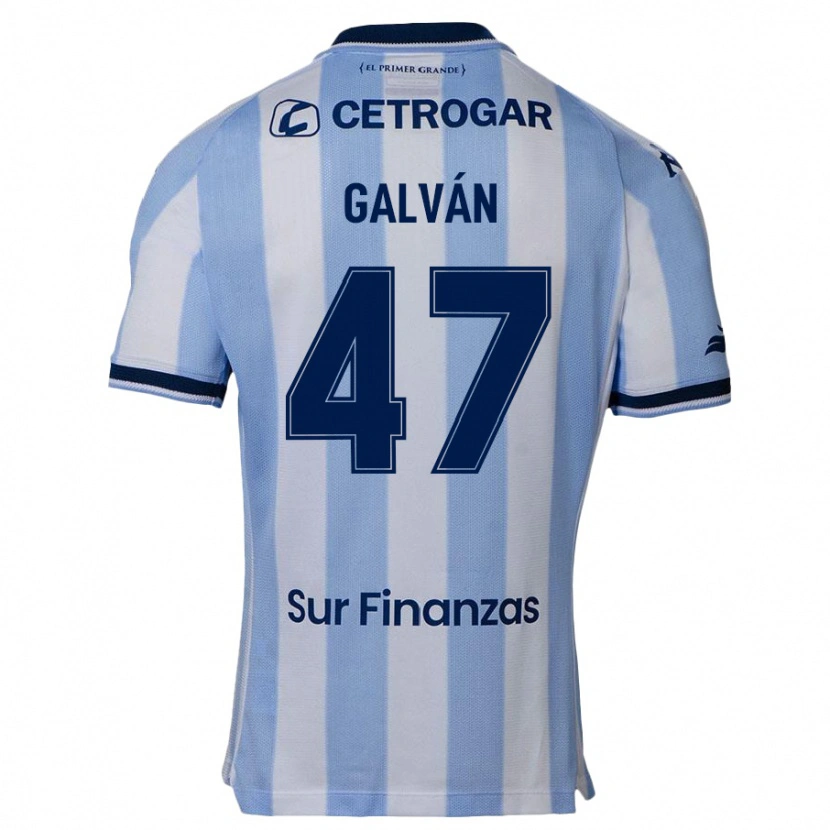 Danxen Dětské Ignacio Galvan #47 Nebesky Modrá Domů Hráčské Dresy 2025/26 Dres