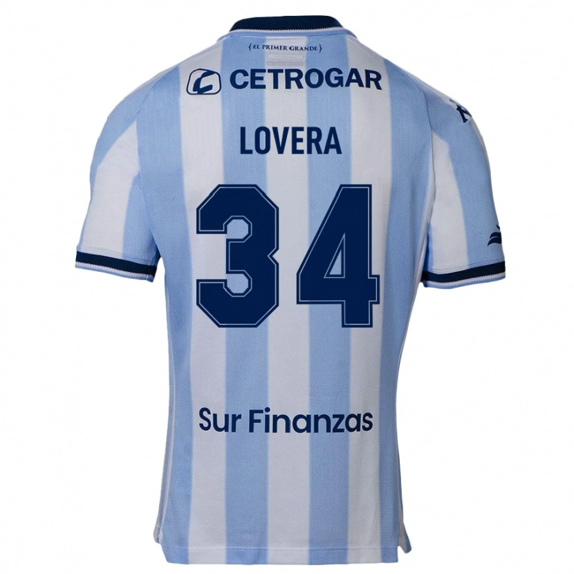 Danxen Dětské Maximiliano Lovera #34 Tmavě Modrá Domů Hráčské Dresy 2025/26 Dres