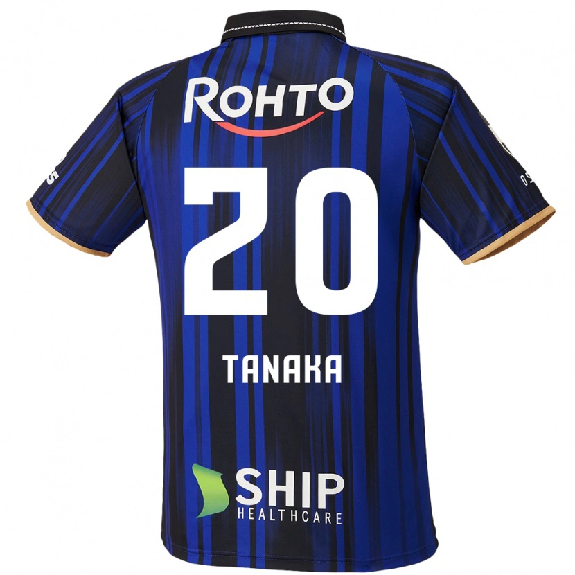 Danxen Dětské Hyoga Tanaka #20 Bílá Modrá Černá Domů Hráčské Dresy 2025/26 Dres