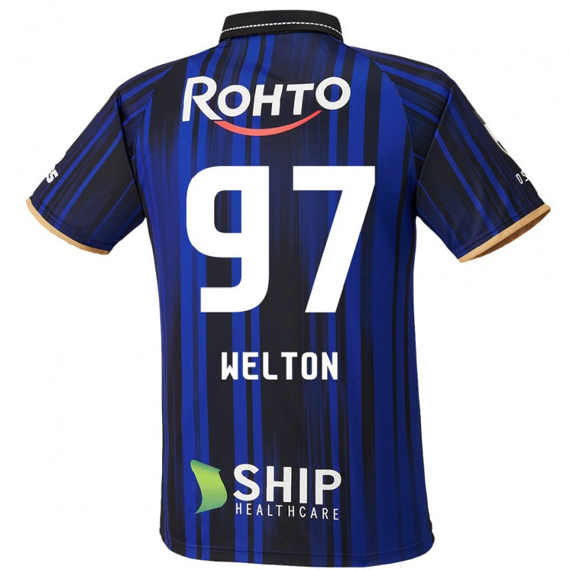 Danxen Dětské Welton #97 Bílá Modrá Černá Domů Hráčské Dresy 2025/26 Dres