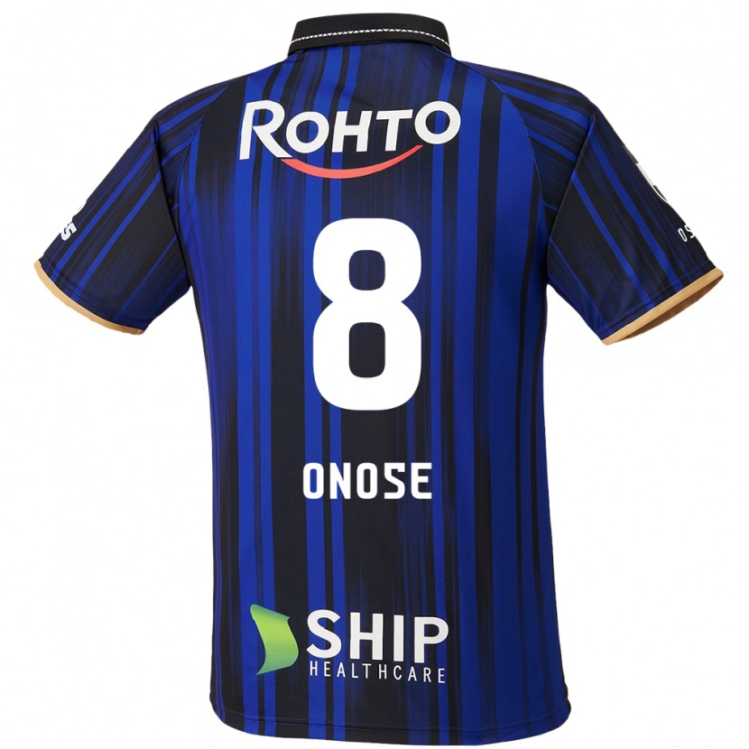 Danxen Dětské Kosuke Onose #8 Bílá Modrá Černá Domů Hráčské Dresy 2025/26 Dres