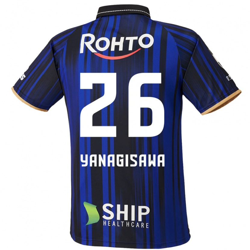 Danxen Dětské Ko Yanagisawa #26 Bílá Modrá Černá Domů Hráčské Dresy 2025/26 Dres