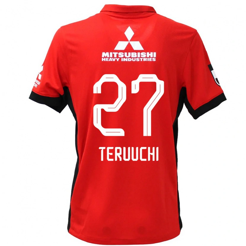 Danxen Dětské Toshikazu Teruuchi #27 Bílá Černá Domů Hráčské Dresy 2025/26 Dres