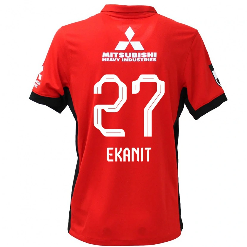 Danxen Dětské Ekanit Panya #27 Bílá Černá Domů Hráčské Dresy 2025/26 Dres