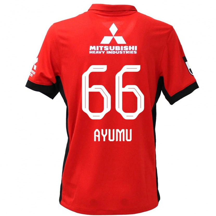 Danxen Dětské Ayumu Ohata #66 Bílá Černá Domů Hráčské Dresy 2025/26 Dres