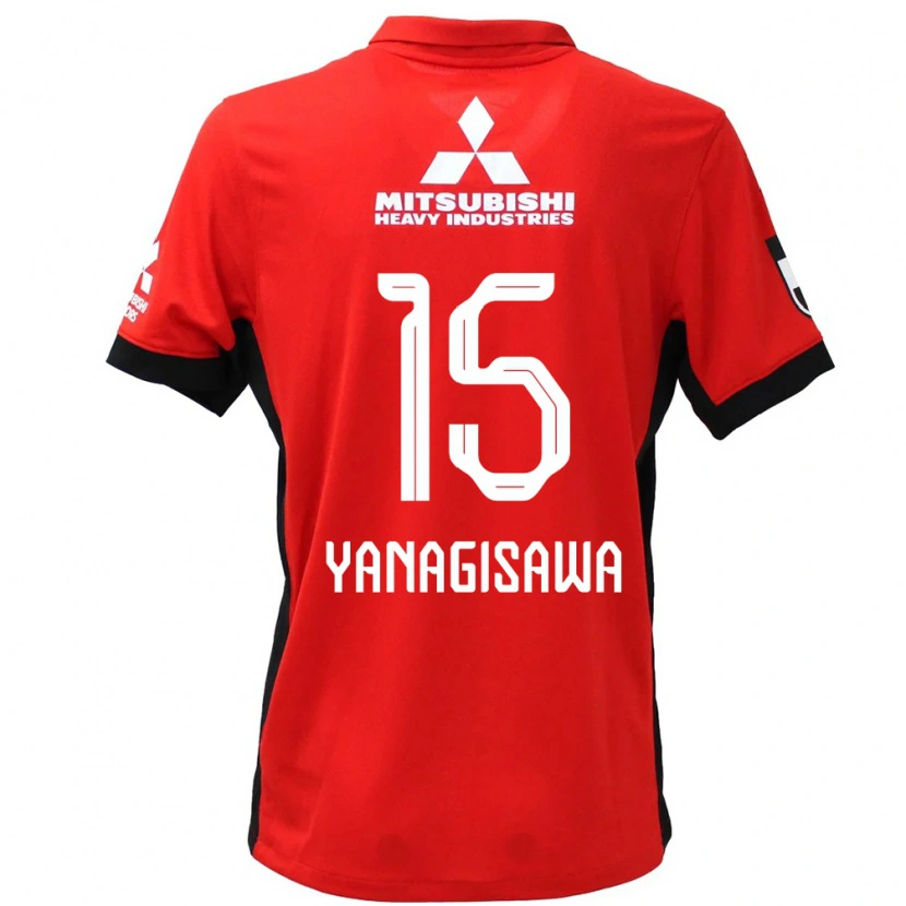 Danxen Dětské Saki Yanagisawa #15 Bílá Černá Domů Hráčské Dresy 2025/26 Dres