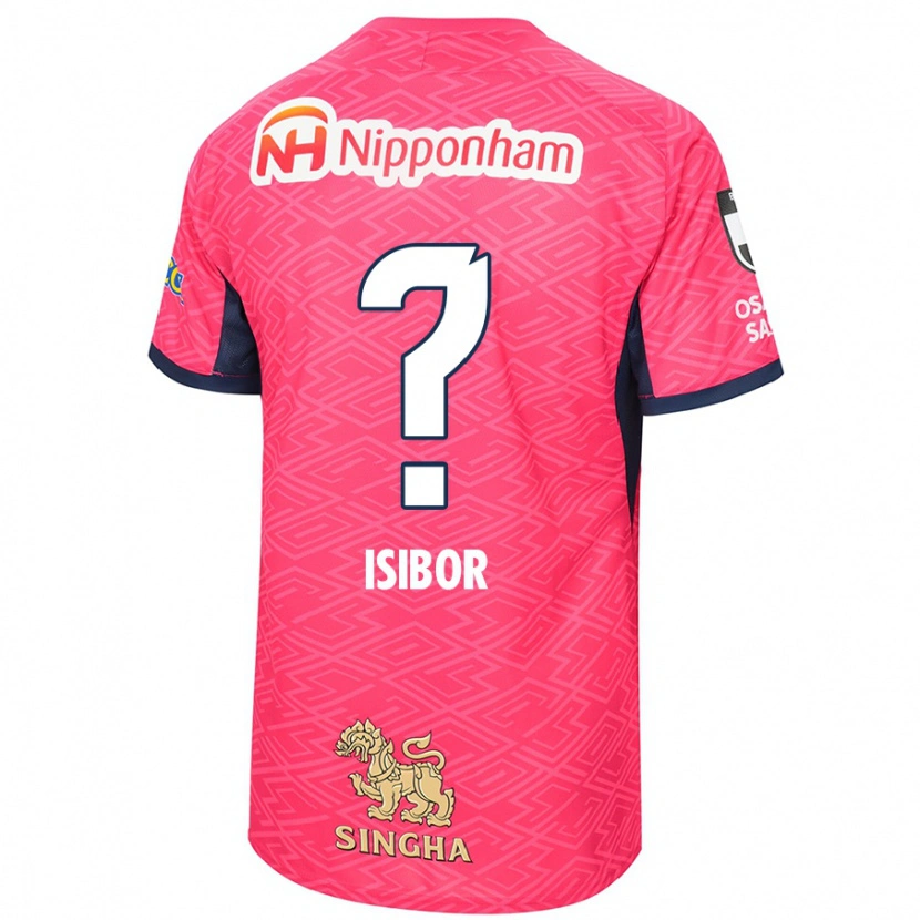 Danxen Dětské Ken Isibor #0 Bílá Sakura Růžová Domů Hráčské Dresy 2025/26 Dres