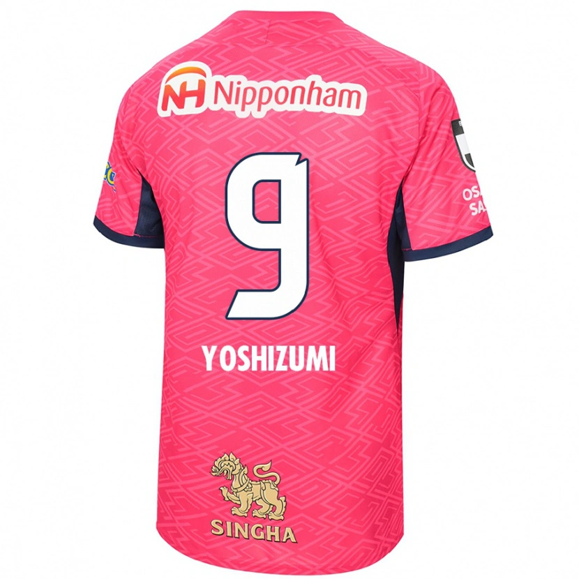 Danxen Dětské Warai Yoshizumi #9 Bílá Sakura Růžová Domů Hráčské Dresy 2025/26 Dres