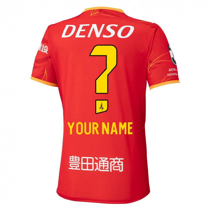 Danxen Dětské Tvé Jméno #0 Bílá Červená Domů Hráčské Dresy 2025/26 Dres