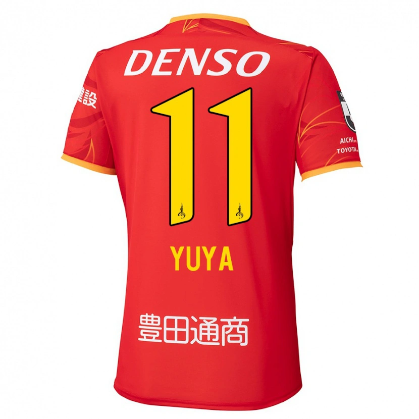 Danxen Dětské Yuya Yamagishi #11 Bílá Červená Domů Hráčské Dresy 2025/26 Dres