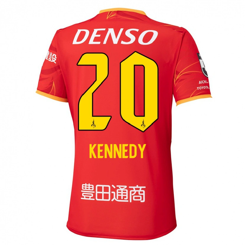 Danxen Dětské Kennedy Egbus Mikuni #20 Bílá Červená Domů Hráčské Dresy 2025/26 Dres